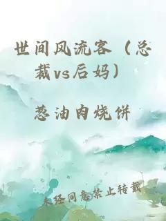 世间风流客（总裁vs后妈）